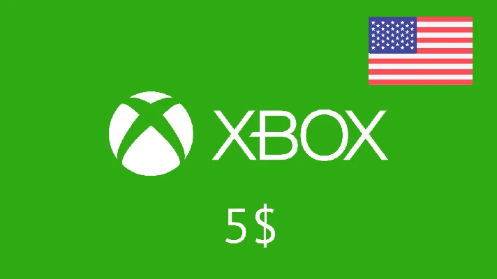 ✅ Xbox 🔥Gift Card -  5$ (USA) [No fee]