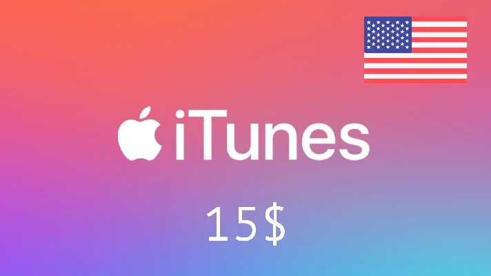 iTunes 🔥 Gift Card -   15$ 🇺🇸(USA)