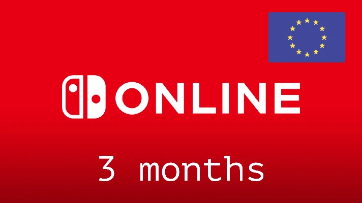 ✅Nintendo Switch Online🔥Gift Card -3 months 🇪🇺(EU)