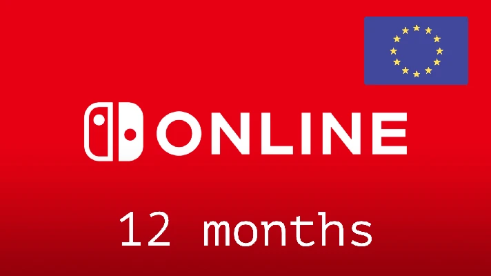 ✅Nintendo Switch Online🔥Gift Card -12 months 🇪🇺(EU)