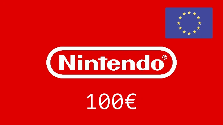 ✅Nintendo eShop🔥Gift Card -   100 € 🇪🇺 (EU)