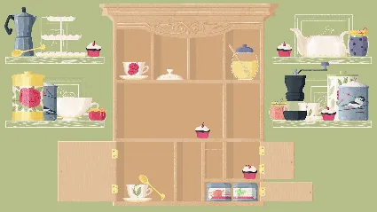 A Little to the Left: Cupboards  Drawers 💎 DLC STEAM