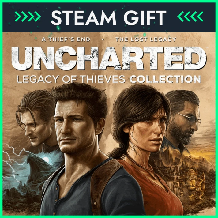 ⭐️UNCHARTED: Legacy of Thieves Collection⭐️STEAM GIFT🚀