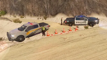 Flashing Lights Pickup Truck Triple Pack Police Fire EM