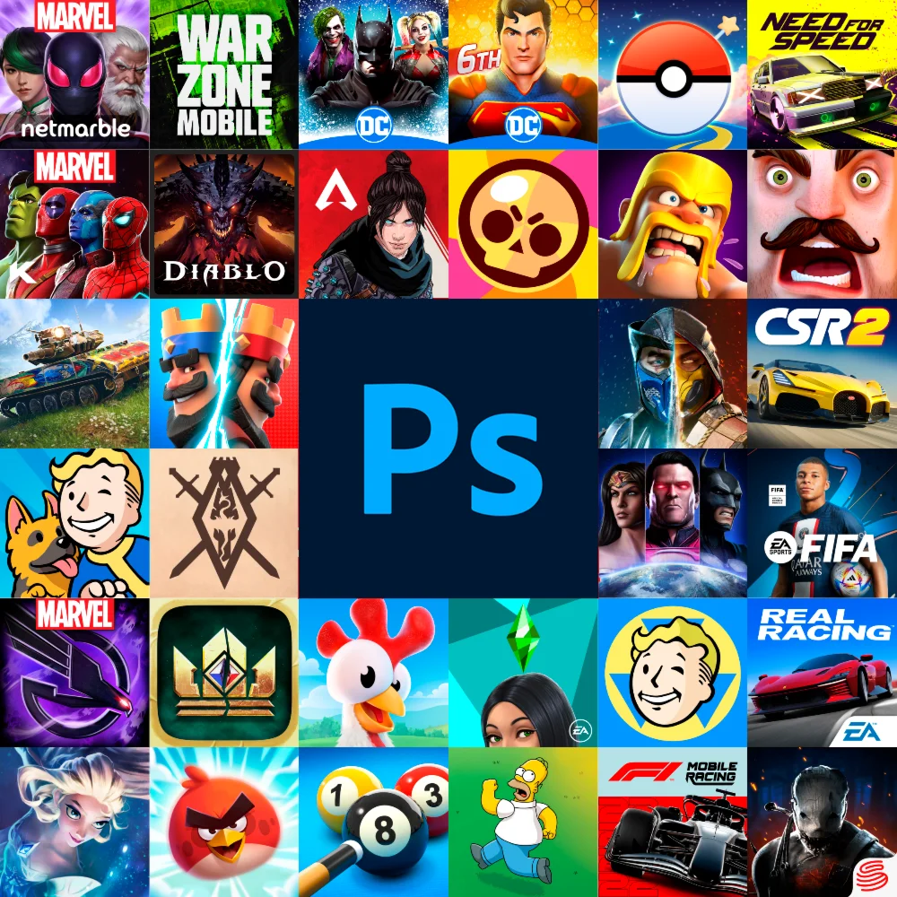 Adobe Photoshop на iPad ios AppStore +  AppStore ios