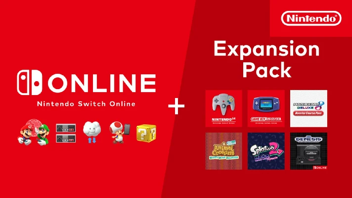 ✅Nintendo Switch Online \Exp Pack⭐12 MONTHS⚡24/7🏪ESHOP