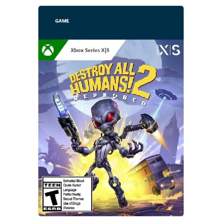 🎮🔥Destroy All Humans! 2 - Reprobed XBOX X|S🔑Key🔥