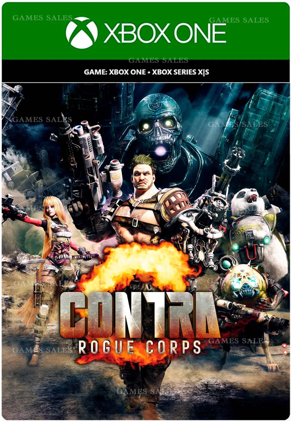 ✅❤️CONTRA: ROGUE CORPS❤️XBOX ONE|XS🔑КЛЮЧ✅
