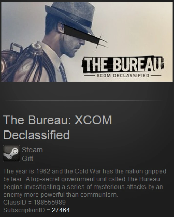 The Bureau: XCOM Declassified (Steam Gift / Reg Free)