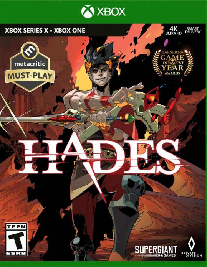 HADES ✅(XBOX ONE, SERIES X|S, PC WINDOWS) KEY🔑