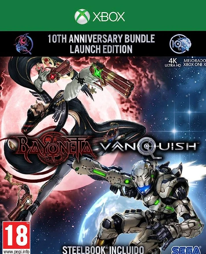 BAYONETTA & VANQUISH 10TH ANNIVERSARY BUNDLE✅XBOX KEY🔑