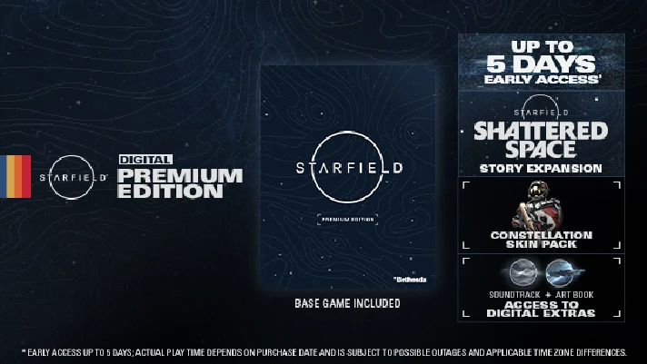 STARFIELD: PREMIUM (RUS) + DLC Shattered Space🔥OFFLINE