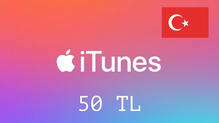 iTunes🔥Gift Card -   50 TL🇹🇷 (Turkey) [No fee]