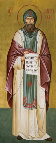 Александр Свирский, прп_002(62х157см)