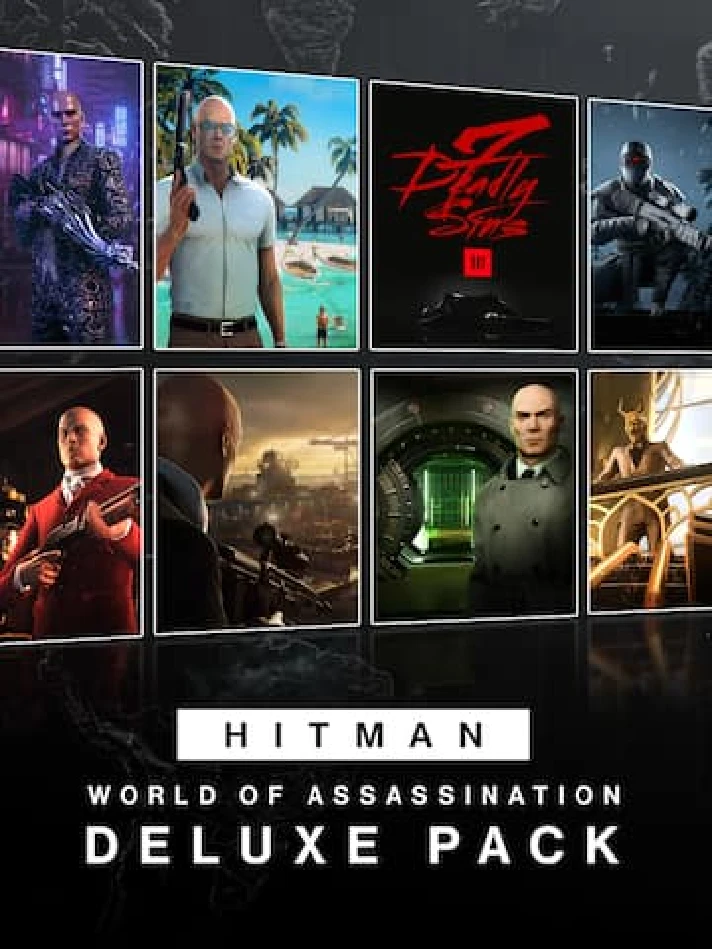 HITMAN World of Assassination Deluxe Pack✅PC