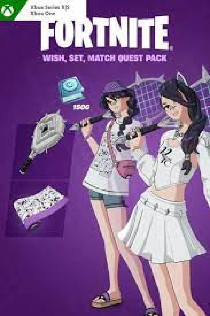 🔥Fortnite - Wish, Set, Match Quest Pack XBOX PC Key🔑