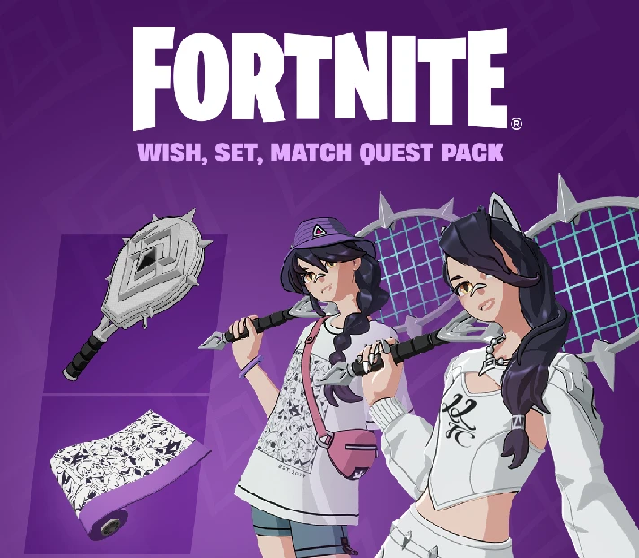 🔥Fortnite - Wish, Set, Match Quest Pack XBOX PC Key🔑