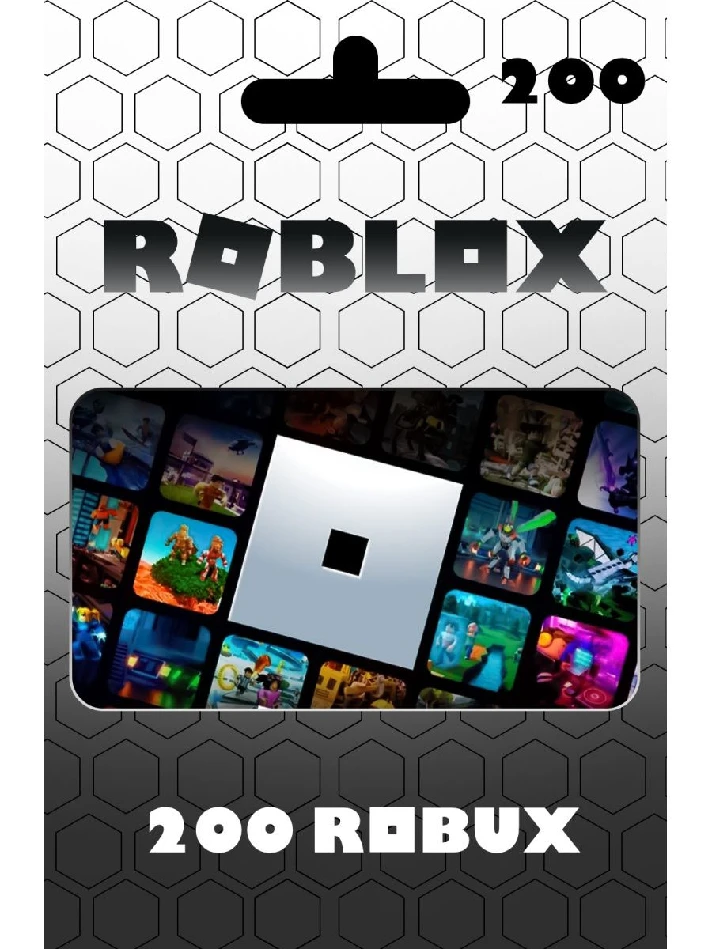 💰ROBLOX 200 ROBUX Gift Card KEY GLOBAL 💰