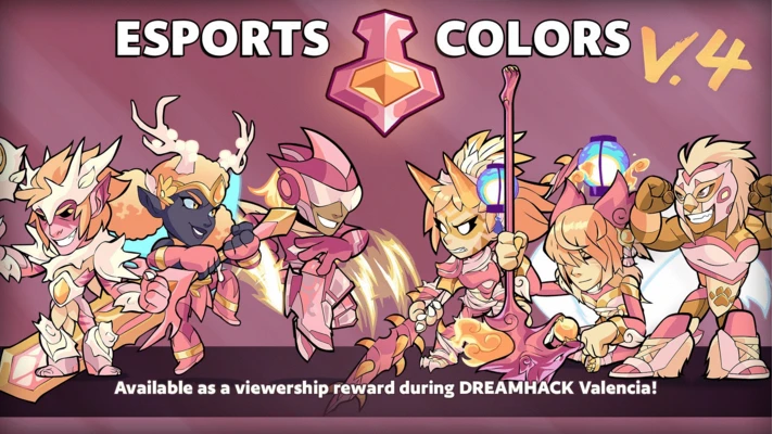 ✅🔑Brawlhalla: eSports v.4 (v4) Color (global)🌐Instant