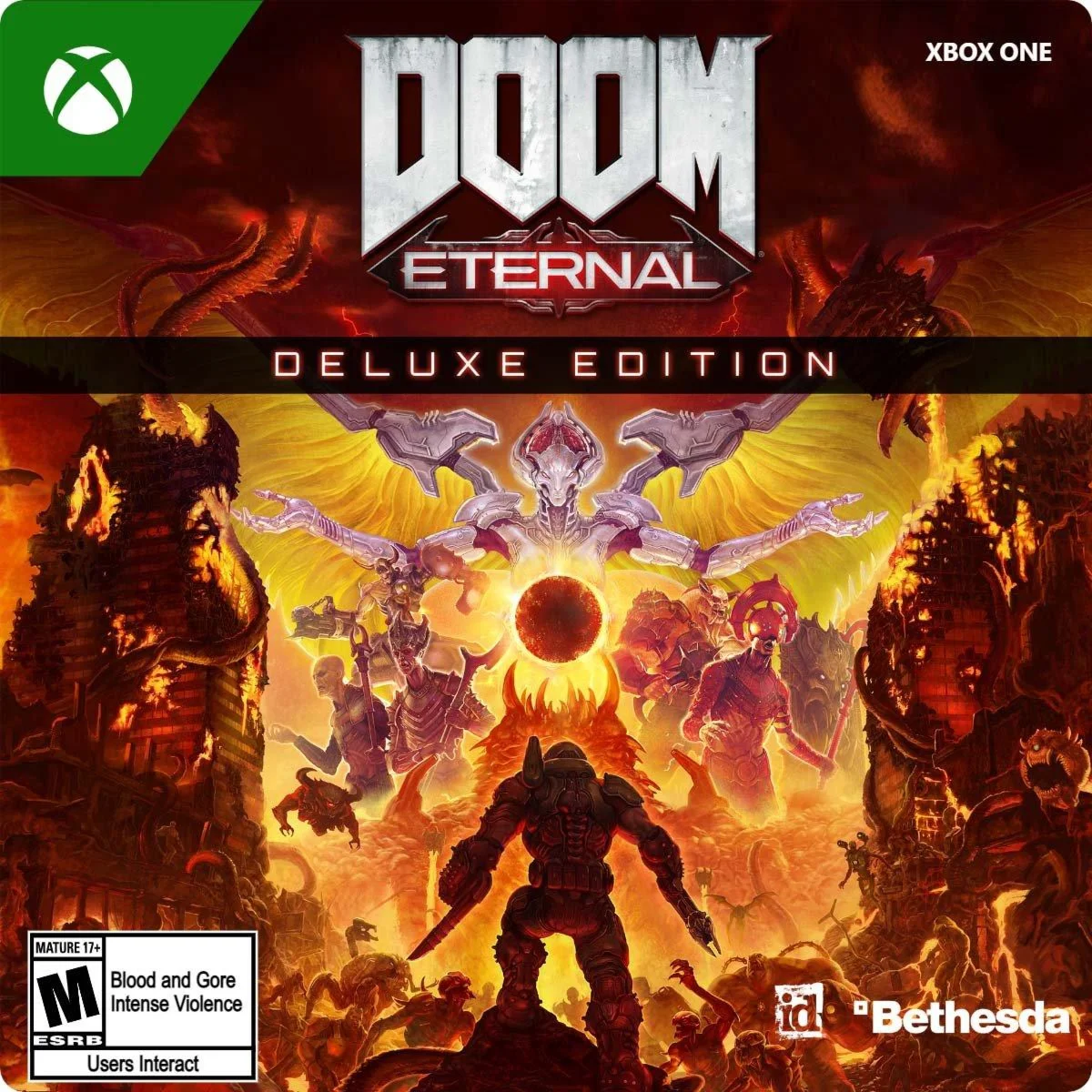 DOOM Eternal Deluxe Edition (Xbox)+50 games
