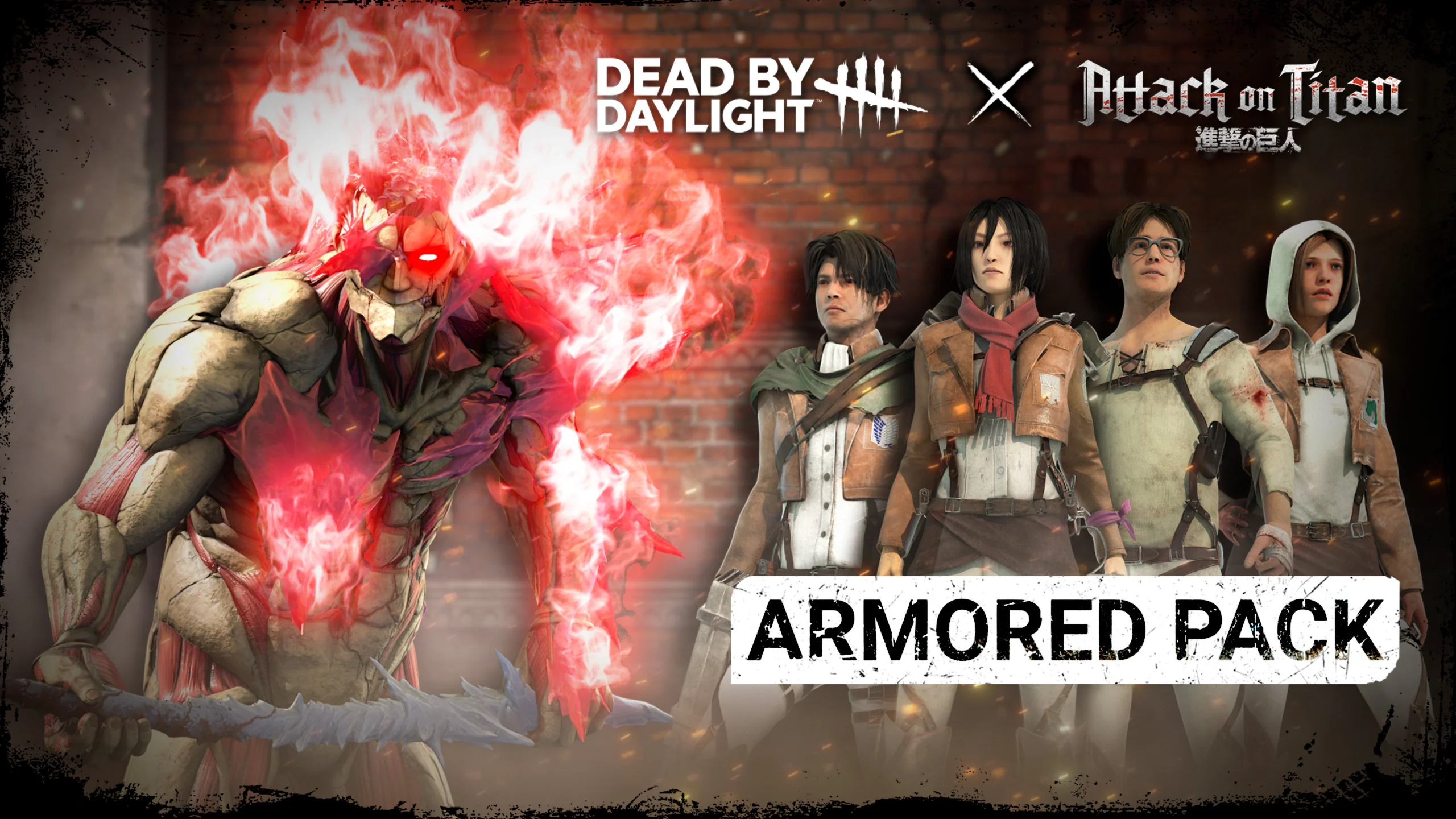 Dead by Daylight x Attack on Titan: Armored Pack