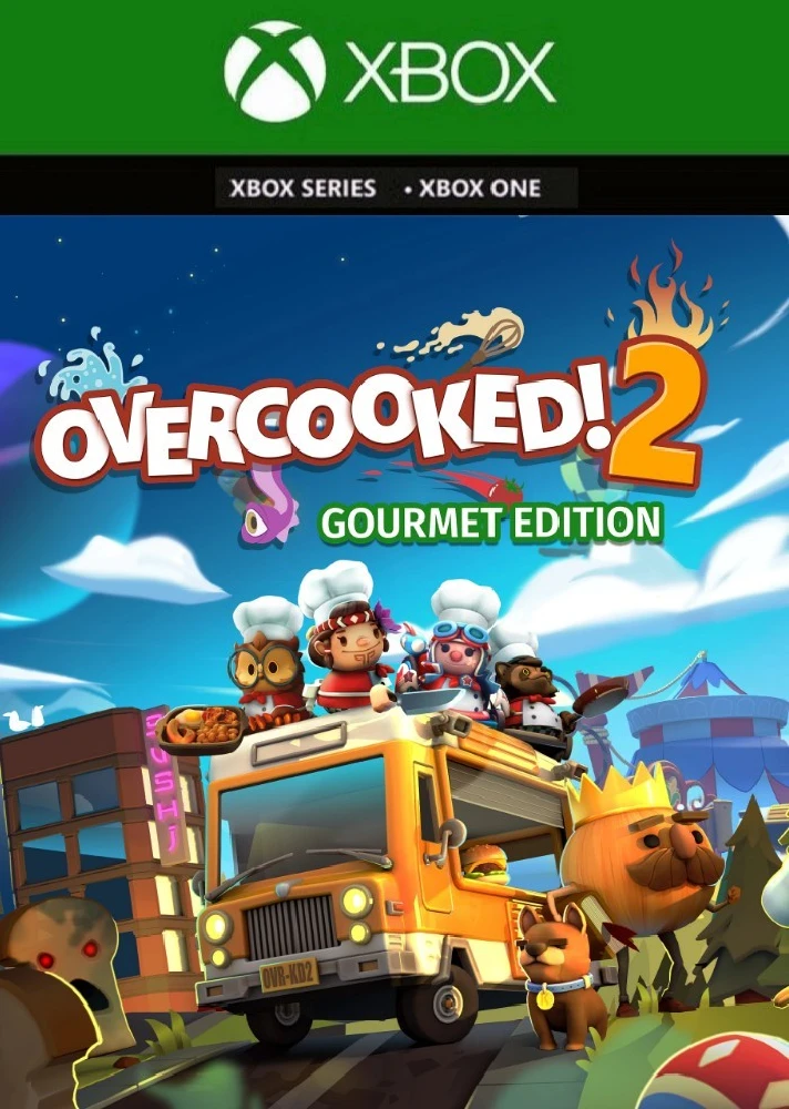 🔥Overcooked! 2 - Gourmet Edition  Xbox key