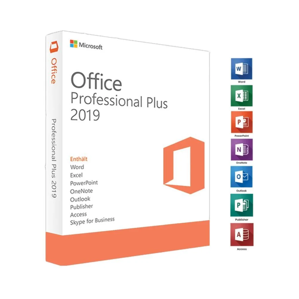 Office 2019 Professional Plus - 1 PC RETAIL ONLINE