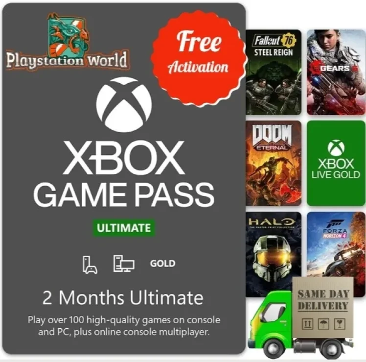 🚨XBOX GAME PASS ULTIMATE 2-12 Months✅PayPal✅