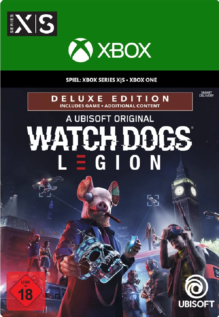 WATCH DOGS: LEGION - DELUXE ✅(XBOX ONE, X|S) KEY🔑