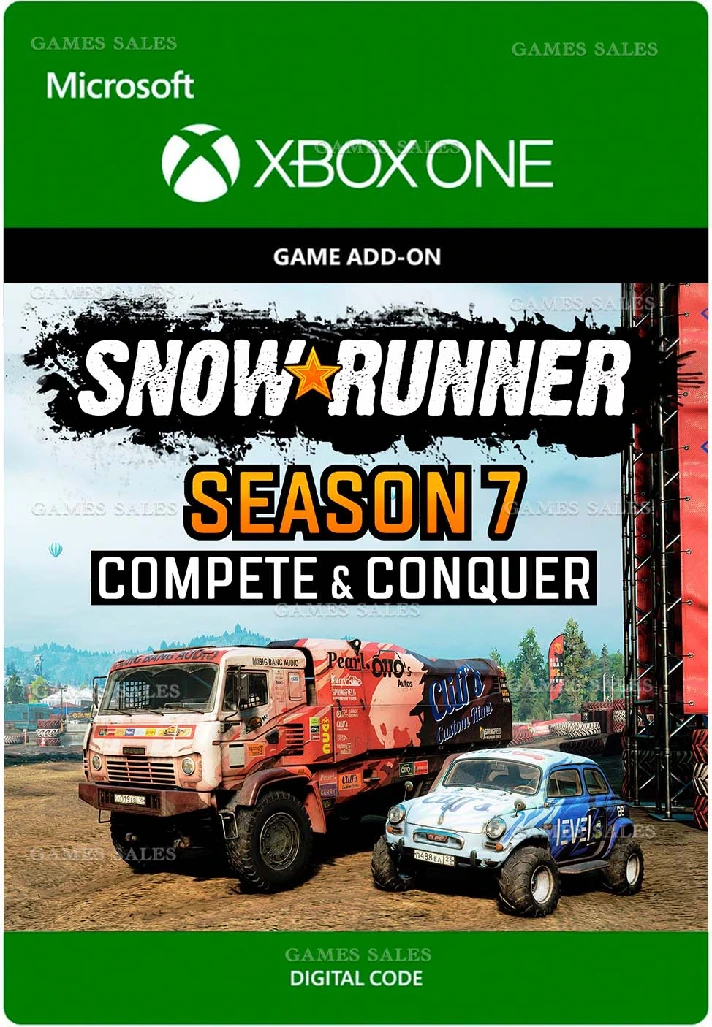 ✅❤️SNOWRUNNER - SEASON 7: COMPETE & CONQUER❤️XBOX🔑