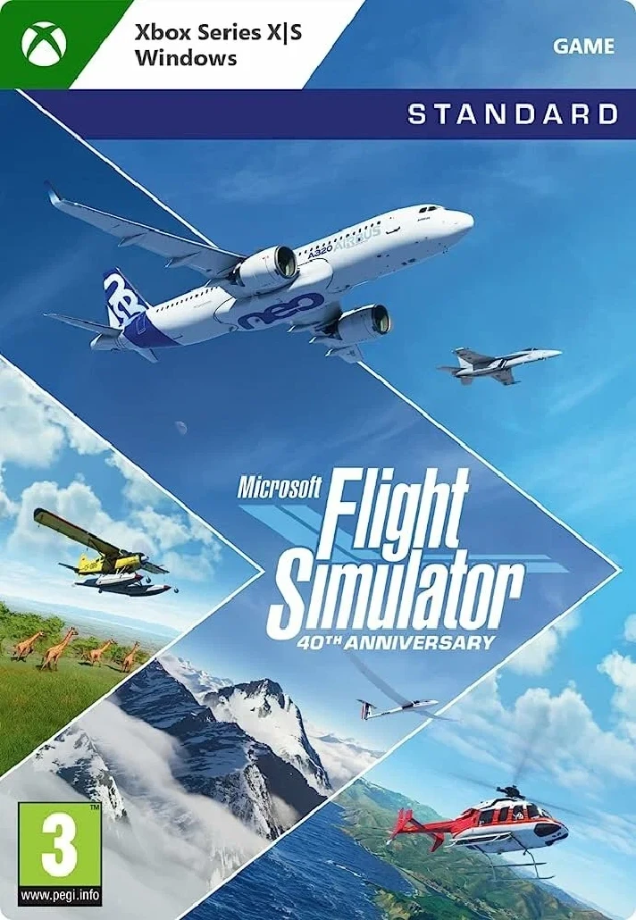 MICROSOFT FLIGHT SIMULATOR STANDARD 40th XBOX🔑KEY