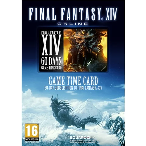 Final Fantasy XIV: A Realm Reborn - 60 Day Time Card EU