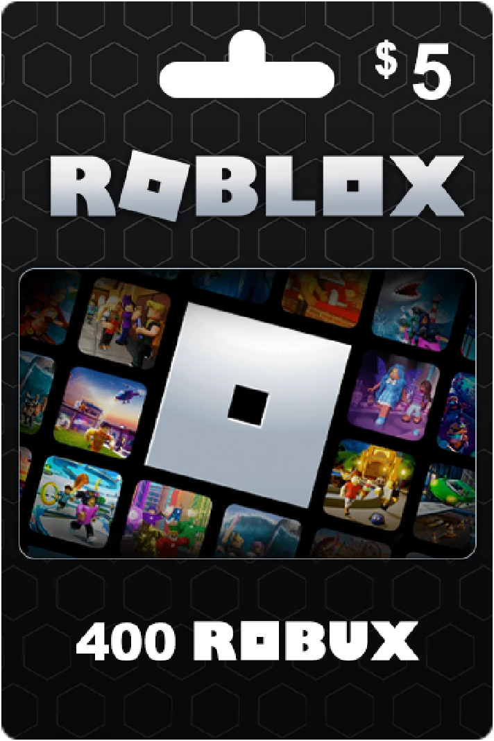 Roblox Gift Card 400 Robux GLOBAL