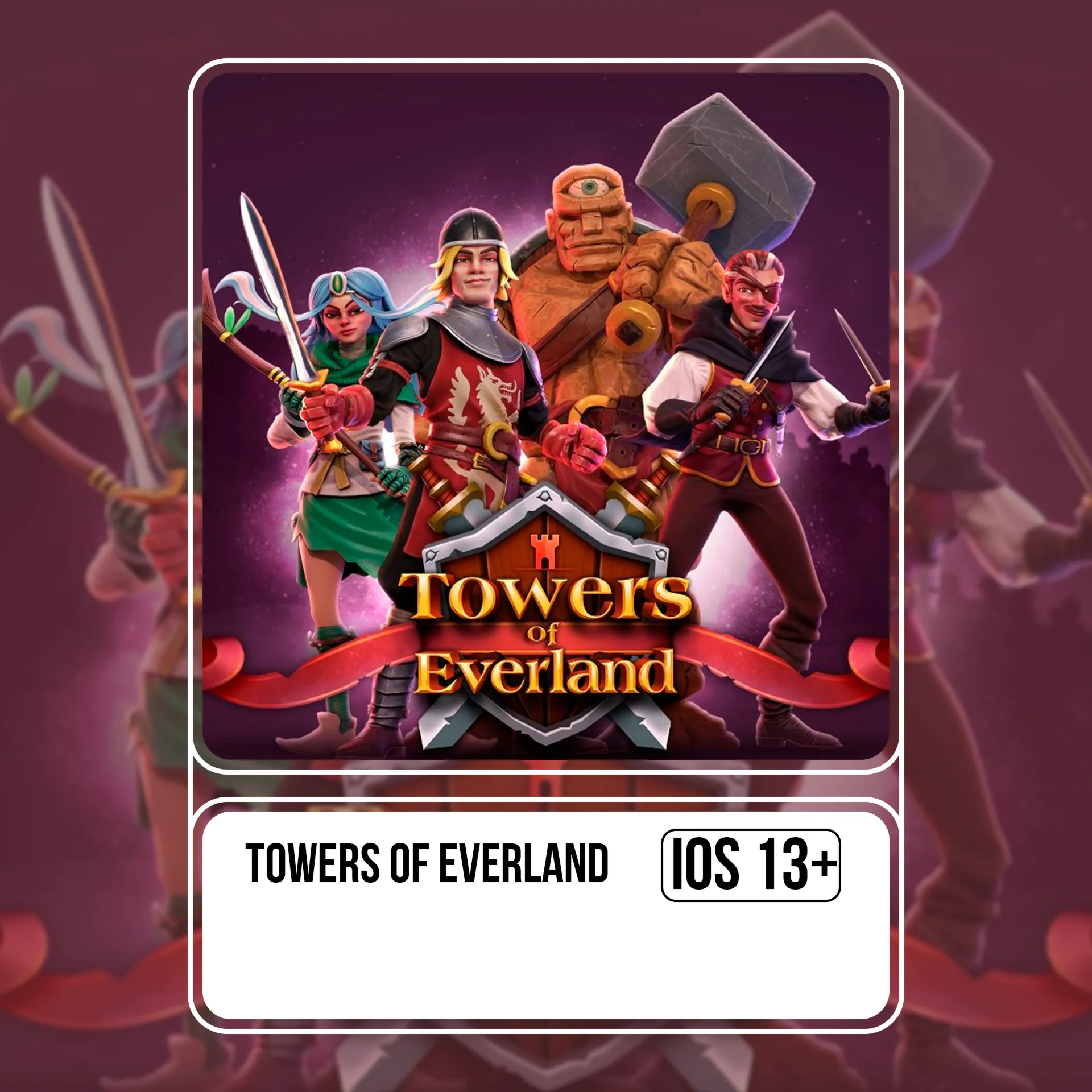 ️ Towers Of Everland на ios iPhone iPad AppStore + 