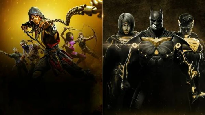 Mortal Kombat 11 + Injustice 2 (PS4/PS5/RU) Rent 7 days