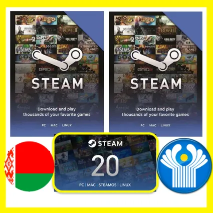 СТИМ КАРТЫ 🇧🇾 BELARUS STEAM КОД ПОПОЛНЕНИЯ | ПОПОЛНИТЬ СТИМ БЕЛАРУСЬ