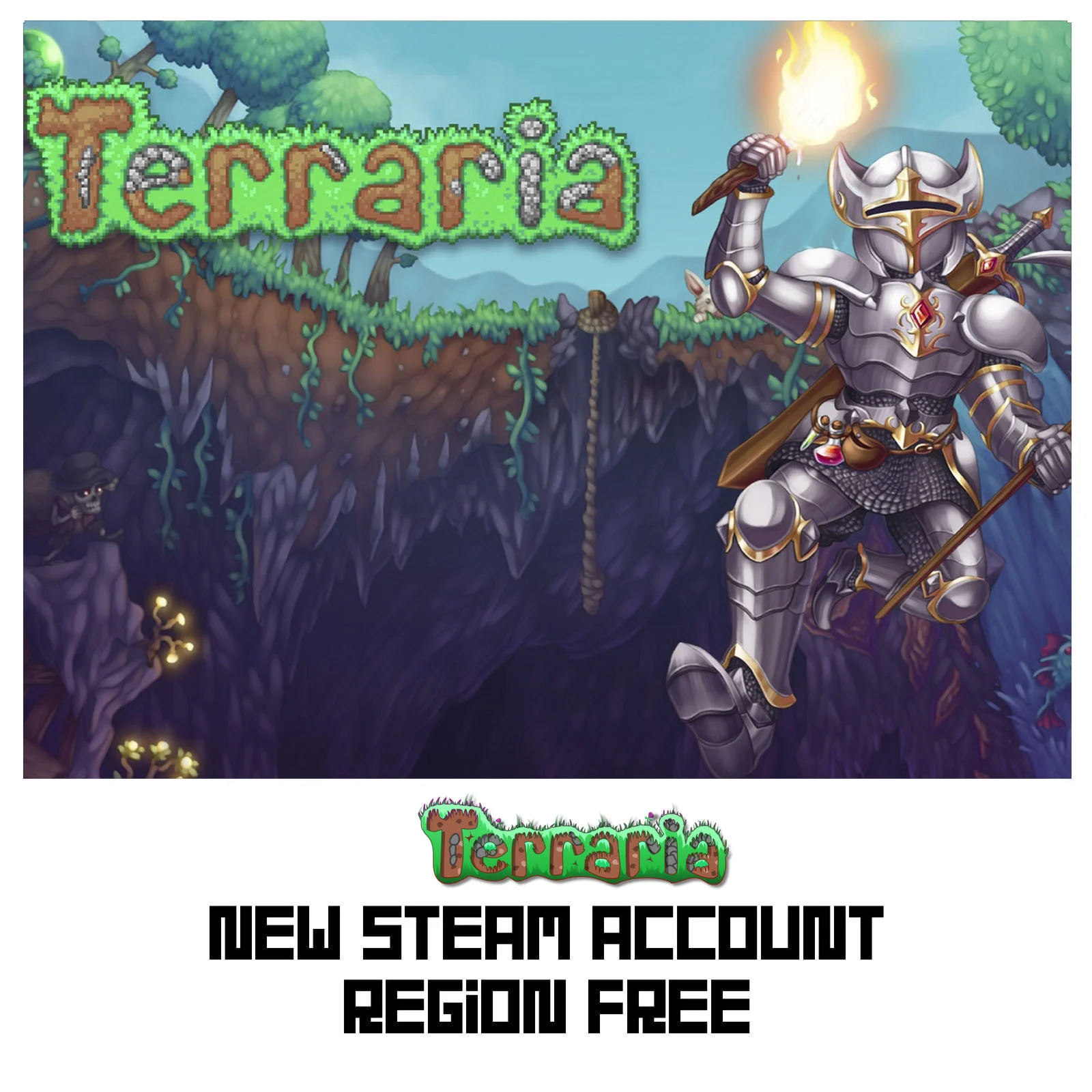 Terraria + с доступом к почте и НЕ АРЕНДА