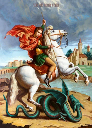 Георгий Победоносец, вмч_013(72х100см)