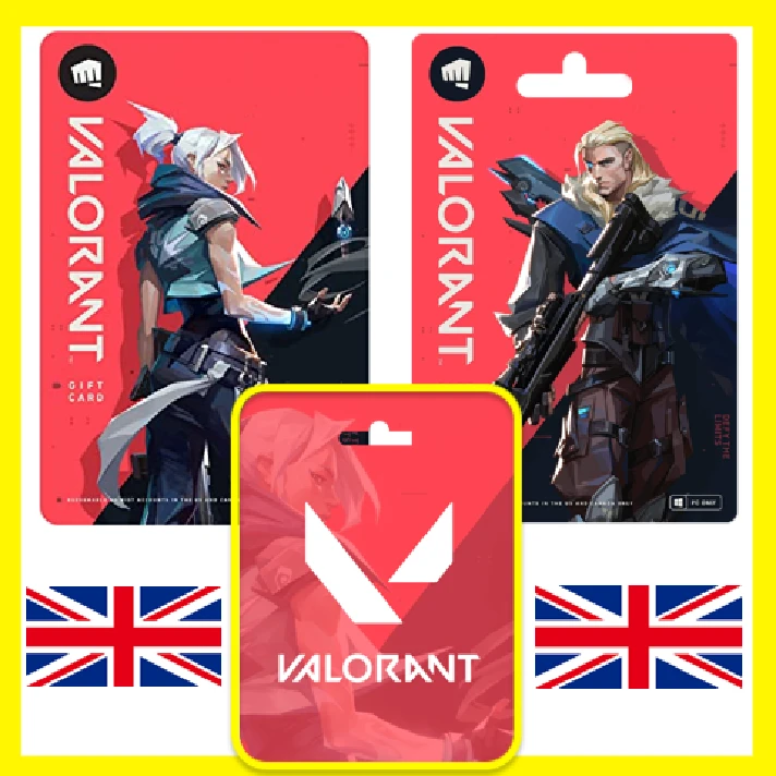 ⭐️GIFT CARD⭐🇬🇧 Valorant Points 1000-22000 (UK)