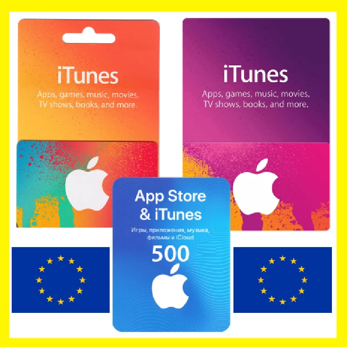 ⭐️ GIFT CARD⭐🇪🇺 iTunes/App Store 10-300 EUR (Europe)