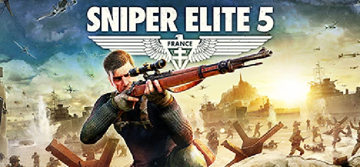 🔑Sniper Elite 5 + Deluxe Edition⭐STEAM KEY RU-CIS+🎁