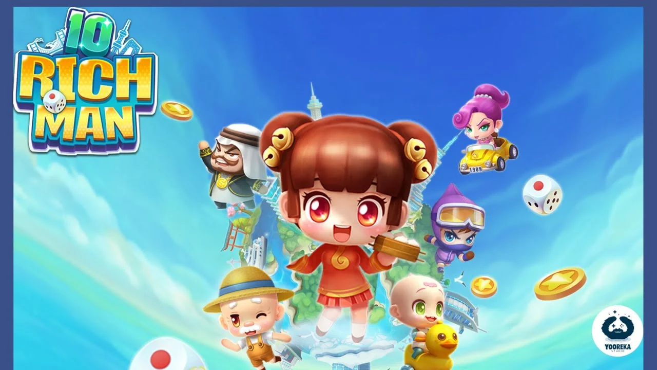 ⭐️ RichMan 10 (大富翁10) [Steam/Global][Cashback]