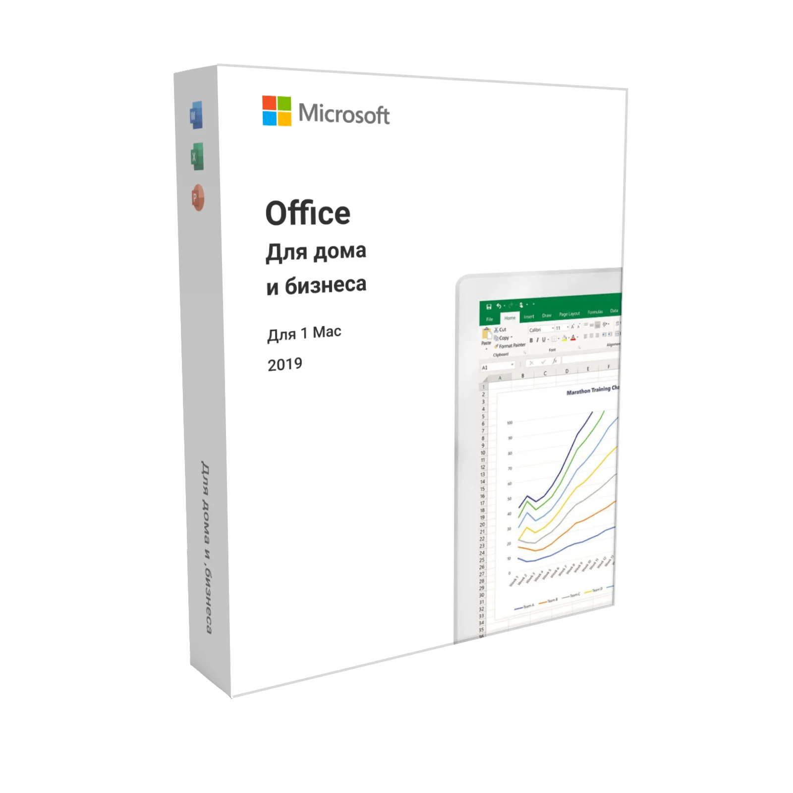 OFFICE 2019 ДЛЯ ДОМА И БИЗНЕСА/MAC OS с привязкой