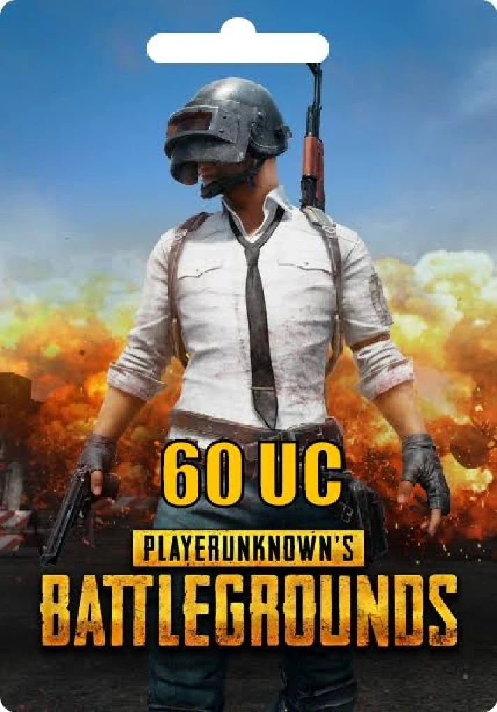 PUBG Mobile 60 UC Unknown Cash - CODE - REGION FREE