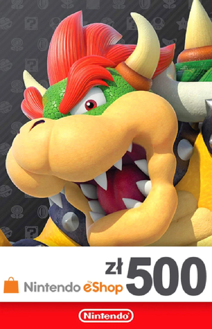 Nintendo eShop Store Poland: Payment card 500zl