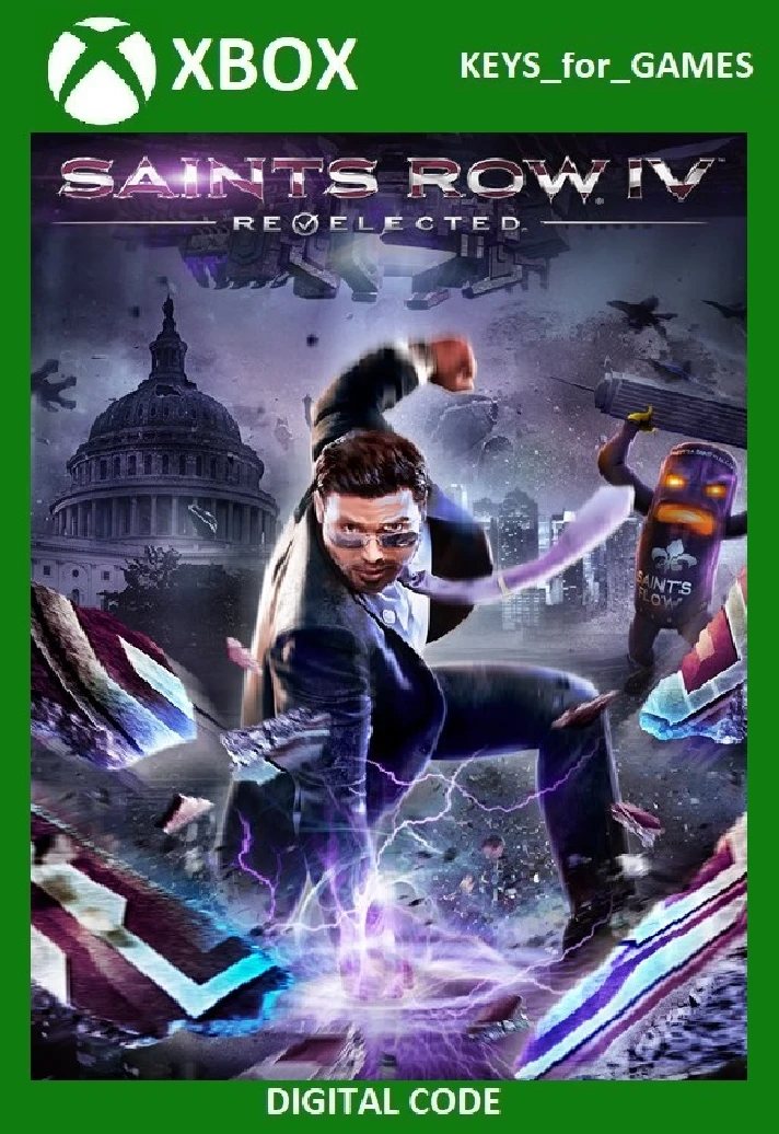 ✅🔑Saints Row IV: Re-Elected XBOX ONE Series X|S 🔑KEY