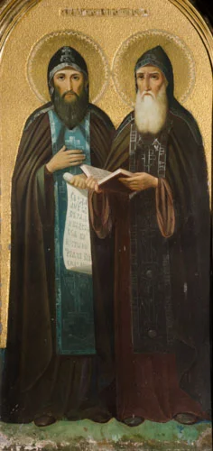 Нил Сорский, Савватий Соловецкий, прпп_001(150х318см)