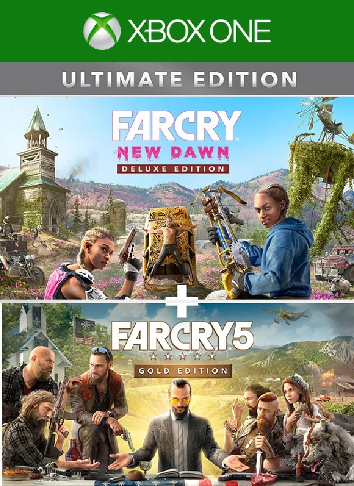 FAR CRY® 5 GOLD EDITION + FAR CRY ® NEW DAWN DELUXE