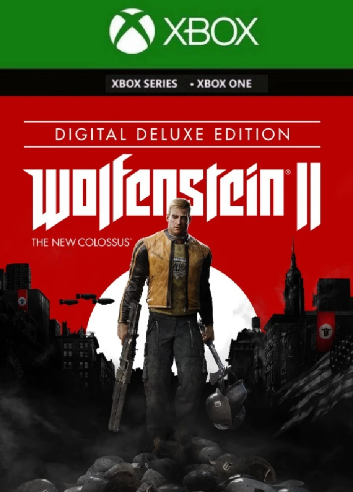 WOLFENSTEIN II: THE NEW COLOSSUS DELUXE ✅XBOX KEY🔑