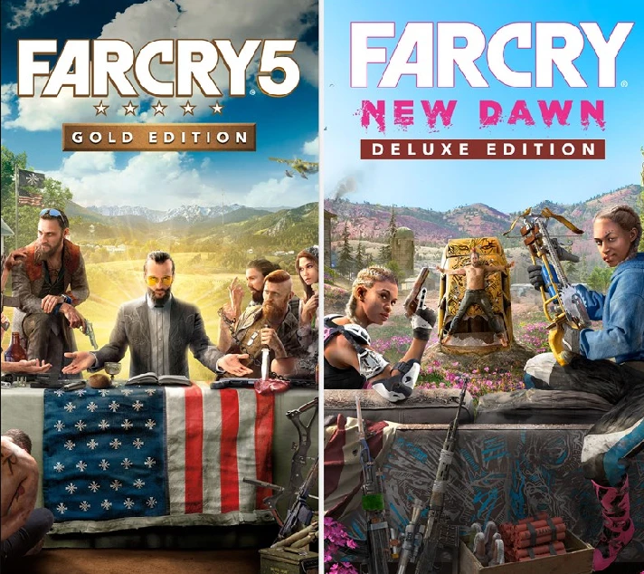 Far Cry New Dawn Deluxe + Far Cry 5 Gold✔️STEAM Account